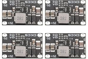 eMagTech 4 Pezzi Mini DC-DC Booster Converter Module 3.7V 5V A 12V Boost Module Step Up Converter 10W Output Regolabile Step-up Voltage Regulator DC 5V 8V 9V 12V Power Supply Module