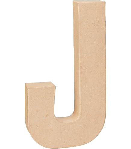 Lettre O En Papier Mâché - 20 Cm De Hauteur, 2.5 Cm D'épaisseur - Pour Travaux Manuels, Déco Personnalisée, Scrapbooking