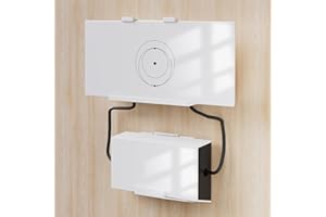 GITAOBAC Starlink Gen 3 Halterung, Starlink V3 Router Wandhalterung mit Starlink Netzteil Montagekit für Starlink V3 Standard&Gen 3 High Performance Standard Router