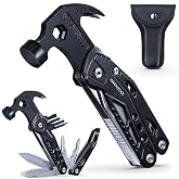 RAXCO Multipurpose Hammer, 15 in 1 Multi-Purpose Tool, Survival Knife Carrying Case in Belt, Screwdriver for Camping, Outdoor