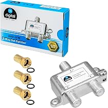 Prise Séparatrice TV + FM/Sat Televes 527610 - Sans Griffes, Haute Qualité