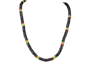 BlueRica Rasta Beads Necklace
