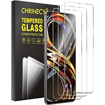 Displayschutzfolie Für Realme 8i – 3er Pack Gehärtetes Glas, 9H Härte, Fingerabdrucksensor Kompatibel