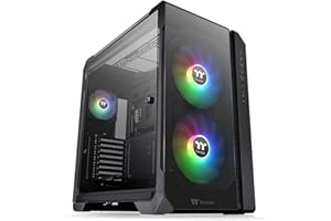 Thermaltake View 51 TG ARGB Czarne etui gamingowe, CA-1Q6-00M1WN-00