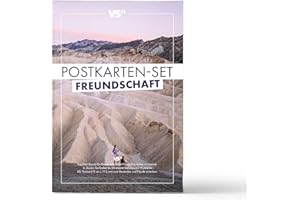 ‎VISUAL STATEMENTS VISUAL STATEMENTS - 20 Postkarten im Set - Verschiedene Karten mit Sprüchen zum Thema Freundschaft