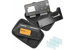 HCJYC Custodia protettiva 4 in 1 per Flipper Zero Device e Wi-Fi Dev Board V1 ESP32-S2, accessori per Flipper Zero WiFi Dev Board – Nero
