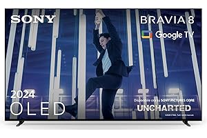 Sony BRAVIA 8 OLED 65 Pollici 4K HDR Google Smart TV (2024) | Gaming Menu per PlayStation 5, IMAX Enhanced, Dolby Vision Atmos, Chromecast, AirPlay, 120Hz 65XR80