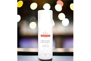 BIOCOSMEETICS Crema Dopo Barba Uomo Anti Irritazione Naturale Bio - Idratante, Lenitiva, per Pelli Sensibili - con Aloe Vera, Olio di Argan e Olio di Oliva - Vegano - 50 Ml - Made In Italy