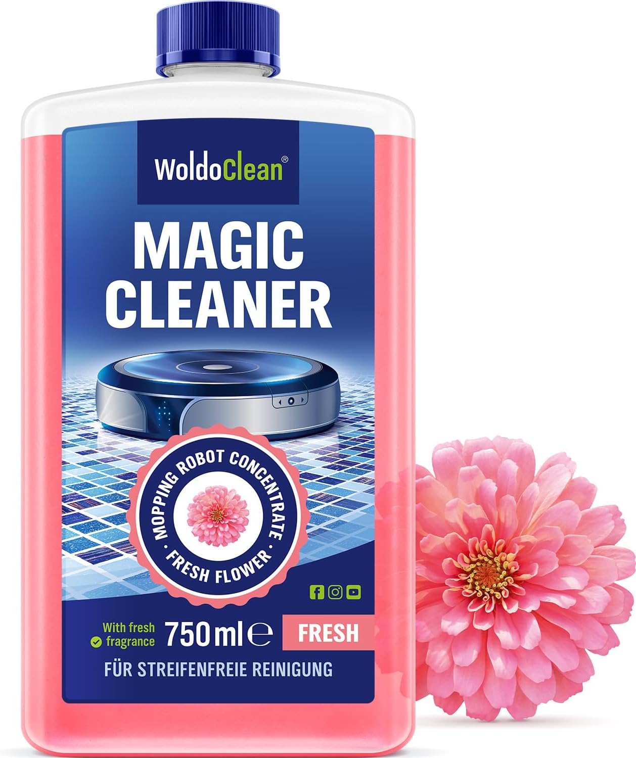 Où et Comment Commander le WoldoClean vätska för robotdammsugare 750 ml en Toute Sécurité