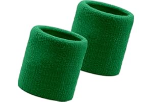 Flintronic Serre Poignets Bracelets pour Sports, Bracelet Poignet de Sport, Serre Poignet Sweatbands Absorbants pour Gym/Tennis/Course/Basket-Ball