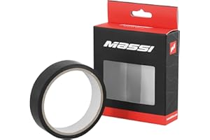 Massi, Cinta tubeless bicicletas, Negro, 26mmx10m