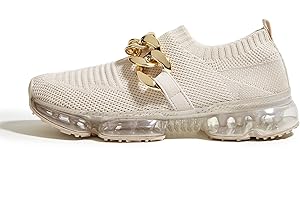 LUCKY STEP Damskie buty z poduszką powietrzną modne trampki oddychające na co dzień wygodne lekkie buty do chodzenia