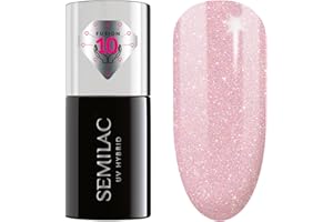 ‎SEMILAC Semilac Extend Care 5in1 UV Nagellack 805 Glitter Dirty Nude Rose 7ml
