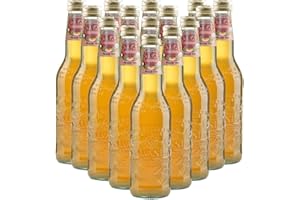 Tè Pesca Bio | Galvanina | 12 Bottiglie in Vetro Scolpito | 355 Ml | Eccellenza Italiana | Infuso delle Migliori Foglie di Te | Bibita Dissetante Biologica