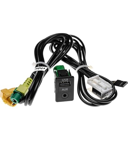 Cavo USB E AUX Per BMW 1 3 5 6 Serie - Interruttore Di Collegamento Per Radio Auto, Compatibile Con Modelli E81 E90 E60 E63 F10 E Altri - Foto 13