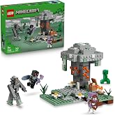 LEGO Minecraft Solgun Bah&ccedil;e 21586-7 Yaş ve &Uuml;zeri &Ccedil;ocuklar i&ccedil;in Kahraman Kanatlı Mothman, Creeper ve İskelet İ&ccedil;eren Yaratıcı K