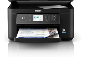 Epson Expression Home XP-5200 3-in-1 Tinten-Multifunktionsgerät (Druck, Scan, Kopie, WiFi, Duplex, Einzelpatronen, 6,1 cm Dis