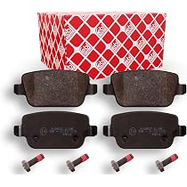 Kit Plaquettes De Frein Febi Bilstein 16642 - Pour Frein à Disque - Avec Vis De Fixation - Dimensions: 43.2x95.2 Mm, ép. 16 Mm