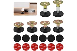 YAOSHENGUP 6 PCS Adjustable Levelling Feet, Furniture Legs Adjustable Feet Cabinet Legs, Adjustable Furniture Feet, Sofa Feet, Bed Feet, Furniture Feet, for Bedroom, Kitchen, Living Room, Garage, Art Studio