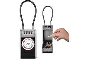 Master Lock 5482EURD nyckelskåp med ny innovativ design, flexibel kabelbygel, stor kapacitet, hög säkerhet, Aktuell version