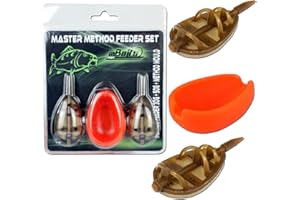 ‎ANGEL-BERGER Angel-Berger Magic Baits Master Method Feeder Set 30+50g Medium Feederkörbe Futterkorb