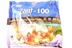 UNIF Fideos instantáneos con sabor a gambas, 1 x 103 g