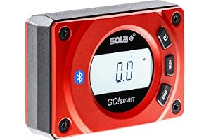 SOLA GOSMART - Inclinómetro y goniómetro digital con Bluetooth GO! Smart