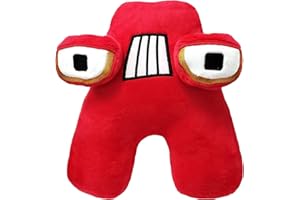 bdao gift Alphabet Lore Plush A,Alphabet Sweets,Soft Alphabet Lore Stuffed Dolls Educational Letter Toys,Stuffed Figure Doll for Kids and Adults,Toy for 1 2 3 year old Boys/Girls, (A)