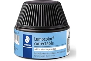 STAEDTLER 487 05 Lumocolor correctable stacja uzupełniająca do 305, 15-20 sztuk, czarna