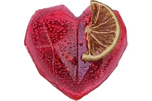 KOLOROWA MATCHA Tea Bomb Rotes Herz – Teaballs Geschenkset mit Exzellentem Schwarztee – Erdbeere & Jasmin Aroma – kalorienarm Süßstoff – veganes Tee-Geschenk zum Geburtstag, Oster, Für Frauen