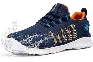 FLOWING PLUME Impermeabili Scarpe Ginnastica Uomo Donna Leggero Corsa Running Sportive Ammortizzazione Fitness Sneakers Sport Slip on Walking Camminata