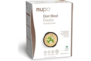 ‎NUPO NUPO® Diet Meal Replacement extreme [Risotto - 10 Portionen] - Kalorienarme Ernährung, glutenfrei & GMO frei - Vollwertige Mahlzeitersatz abnehmen - Food replacement - Nahrungsersatz abnehmen