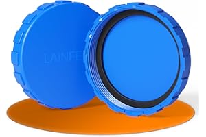 LAINFELD Winterverschluss Set passend für INTEX und BESTWAY Pool | 2 Stück mit Dichtung | Winterstopfen Pool Stopfen Verschlusskappen Schlauch Pools