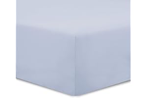 VISION Prześcieradło - 180x200cm - Szary Perłowy - 100% Bawełna