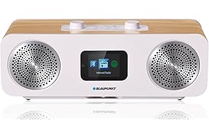 Blaupunkt IR50DAB radio Internet Digital White Wood