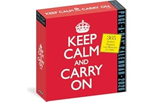 Keep Calm and Carry On Page-A-Day® Calendar 2026