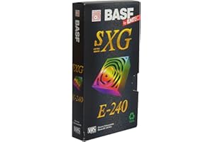 BASF EMTEC SXG E-240 VHS Videocassette