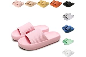 Sumvov Cozyslides Original Damen Schlappen 100% EVA Super Weich Rutschfest Badeschuhe Cozislides Original Hausschuhe Damen