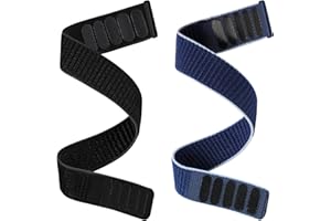 YONGBB Quickfit 22mm Bracelet en nylon pour Garmin Fenix 8 47mm/Fenix E 47mm/Fenix 7/Fenix 7 Pro/Fenix 6/Fenix 6 Pro/Fenix 5/5 Plus/Epix Gen 2/Approach S62/S60 Bracelet pour Hommes Femmes