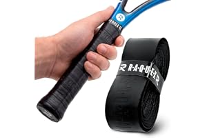 Raquex Enhance Replacement Racket Grip: Tennis Grip, Badminton, Squash Grip Tape, Padel, Pickleball. 14 Colours. Premium, Sel