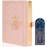TIEFOSSI Tree of Life Notebook, A5 Lined Notebook for Women Men, Aesthetic Journal with 316 Numbered Pages, Vegan Leather Har