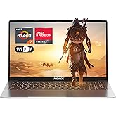 Gaming Ordinateur Portable ACEMAGIC avec Boîtier en Métal et Rétroéclairé,AMD Ryzen 7 5825U(8C/16T, jusqu'à 4,50GHz)pour PC P