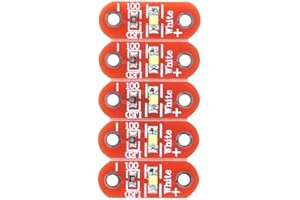 JEANOKO LED LilyPad bianco Ben progettato LED bianco a montaggio superficiale 50 pezzi Modulo LED Componenti elettronici per 3~5V