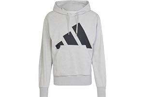 adidas Essentials French Terry Big Logo Hoodie Felpa con Cappuccio Uomo (Pacco da 1)