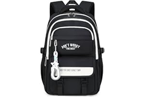 Tanou Mochila Escolar para Adolescentes Niñas, Mochilas Grande para Instituto de Nylon, Impermeable Mochila Colegio Adolescente Chica Bolsa Tipo Casual a la Moda