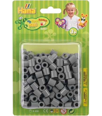 Hama Perlen 8526 Iron On Beads With Approximately 250 Maxi Coloured