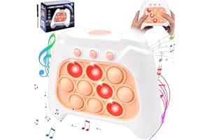 PIPIHOME Pop it Juguete Electronico, Quick Push Pop-Spielkonsole, Descompresión Rompecabezas Máquina de Juego, Pop Lt Fidget Spielzeug, Puzzle Pop Juego de la Máquina para Niñas Niños