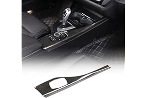 YUECHI Adhesivo embellecedor de cubierta de Panel Multimedia para consola central Interior de coche ABS para 1 serie F20 F21 2012-2018/2 serie 2014-2019 (volante a la izquierda)