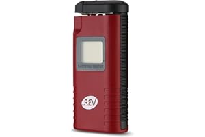 REV Ritter, 0037329012, LCD tester della batteria, rosso