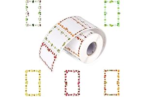 ETERSPR 200 Marmellate di Cucina Adesivi Etichette, Etichette Autoadesive Marmellate Household, Per Adesivi Cucina, Cucine Marmellate, Contenitori Alimentari e Barattoli